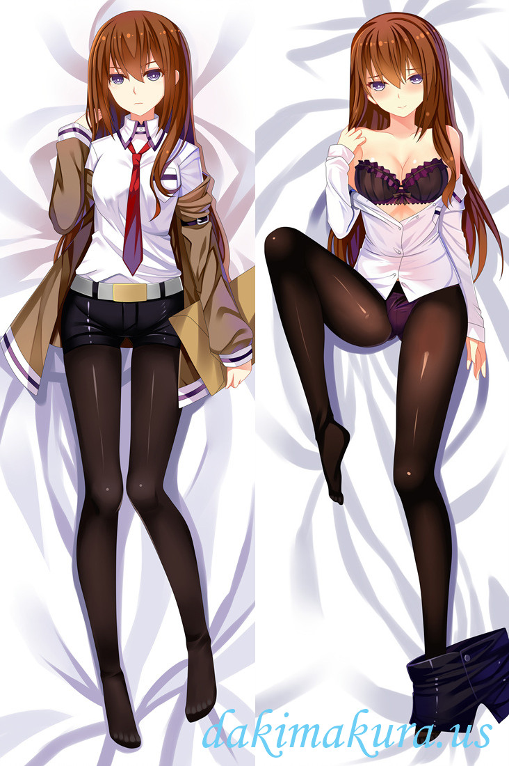 Kurisu Makise - Steins Gate Japanese anime body pillow anime hugging pillow case